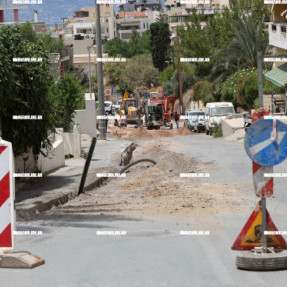 ΕΡΓΑ ΤΗΣ ΔΕΥΑ ΣΤΗΝ ΟΔΟ ΗΡΑΚΛΗ