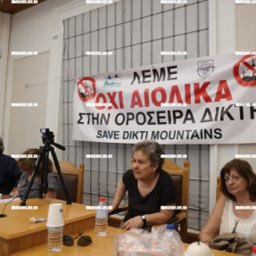 ΔΙΑΜΑΡΤΥΡΙΑ ΓΙΑ ΤΑ ΑΙΟΛΙΚΑ ΠΑΡΚΑ ΣΤΗΝ ΠΕΡΙΦΕΡΕΙΑ