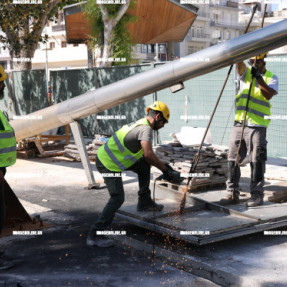 ΑΦΑΙΡΕΣΗ ΤΩΝ ΠΥΛΩΝΩΝ ΑΠΟ ΤΗΝ ΠΛΑΤΕΙΑ ΕΛΕΥΘΕΡΙΑΣ