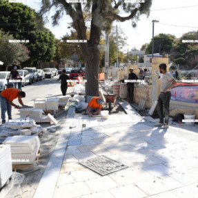 ΕΡΓΑΣΙΕΣ ΑΠΕΝΑΝΤΙ ΑΠΟ ΤΟ ΑΓΑΛΜΑ ΤΟΥ ΒΕΝΙΖΕΛΟΥ