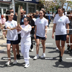 Η ΟΛΥΜΠΙΑΚΗ ΦΛΟΓΑ ΣΤΟ ΗΡΑΚΛΕΙΟ