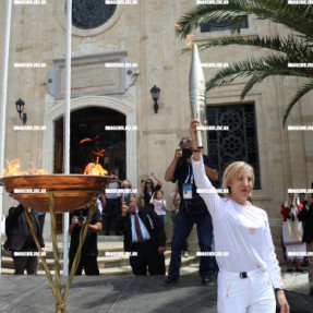 Η ΟΛΥΜΠΙΑΚΗ ΦΛΟΓΑ ΣΤΟ ΗΡΑΚΛΕΙΟ