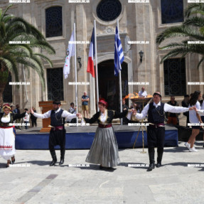 Η ΟΛΥΜΠΙΑΚΗ ΦΛΟΓΑ ΣΤΟ ΗΡΑΚΛΕΙΟ